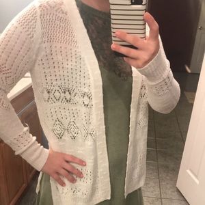 NWT Candies crochet cardigan!